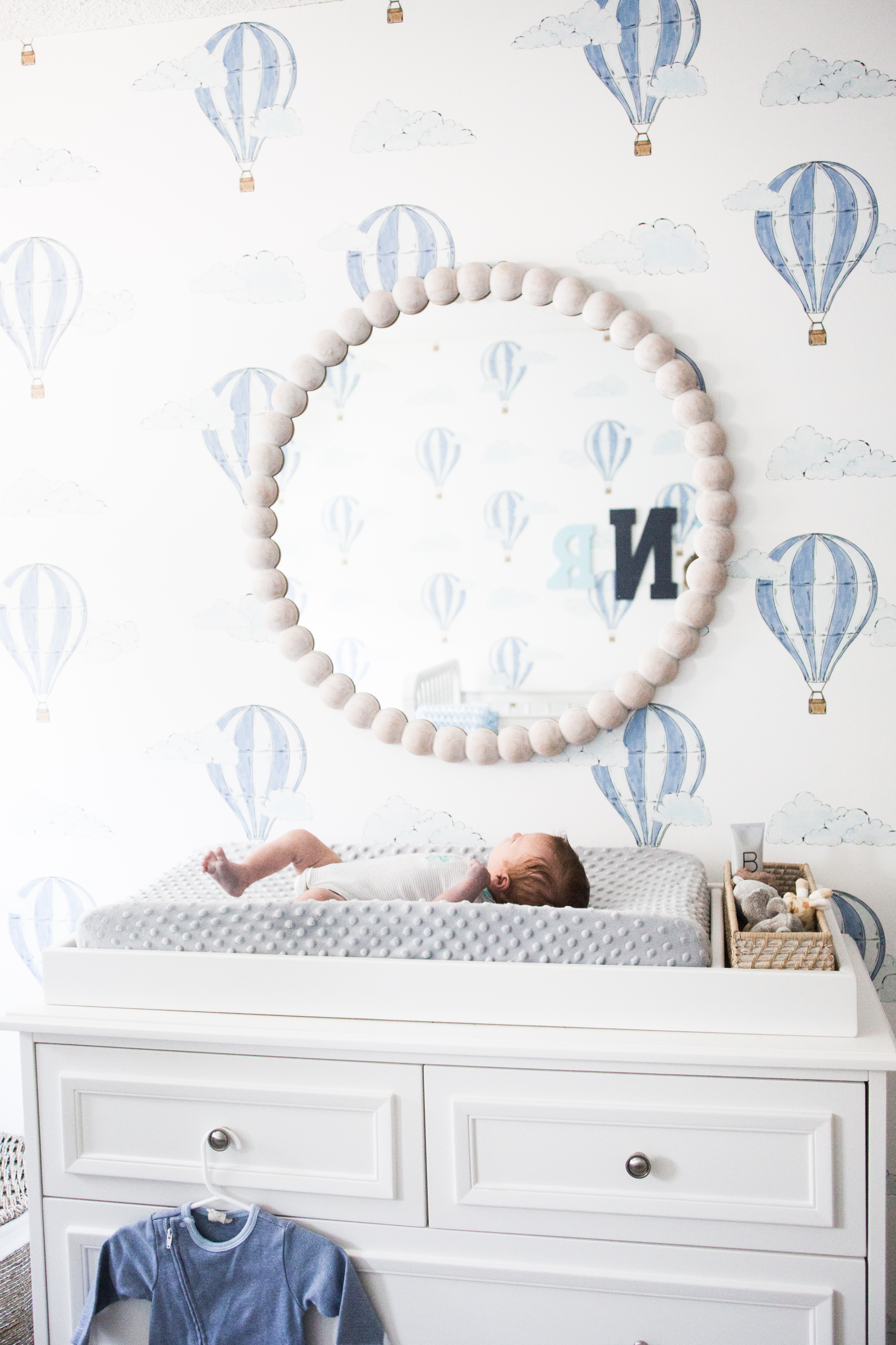 Up Up and Away: A Baby Boy’s Nursery | Bria Hammel Interiors