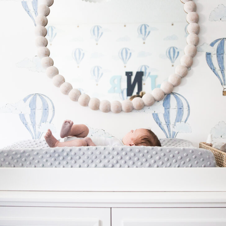 Up Up and Away: A Baby Boy’s Nursery | Bria Hammel Interiors