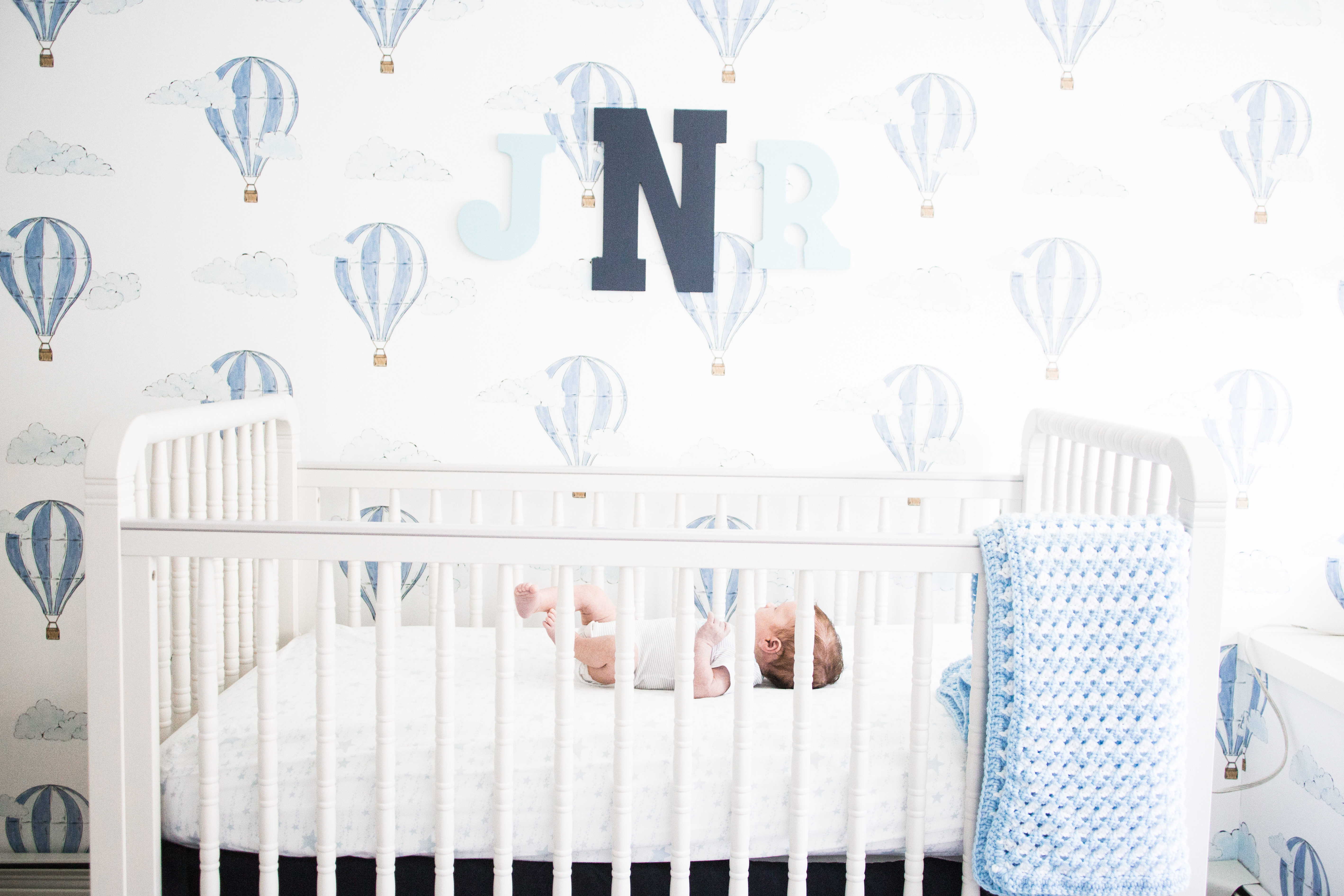 Up Up and Away: A Baby Boy’s Nursery | Bria Hammel Interiors