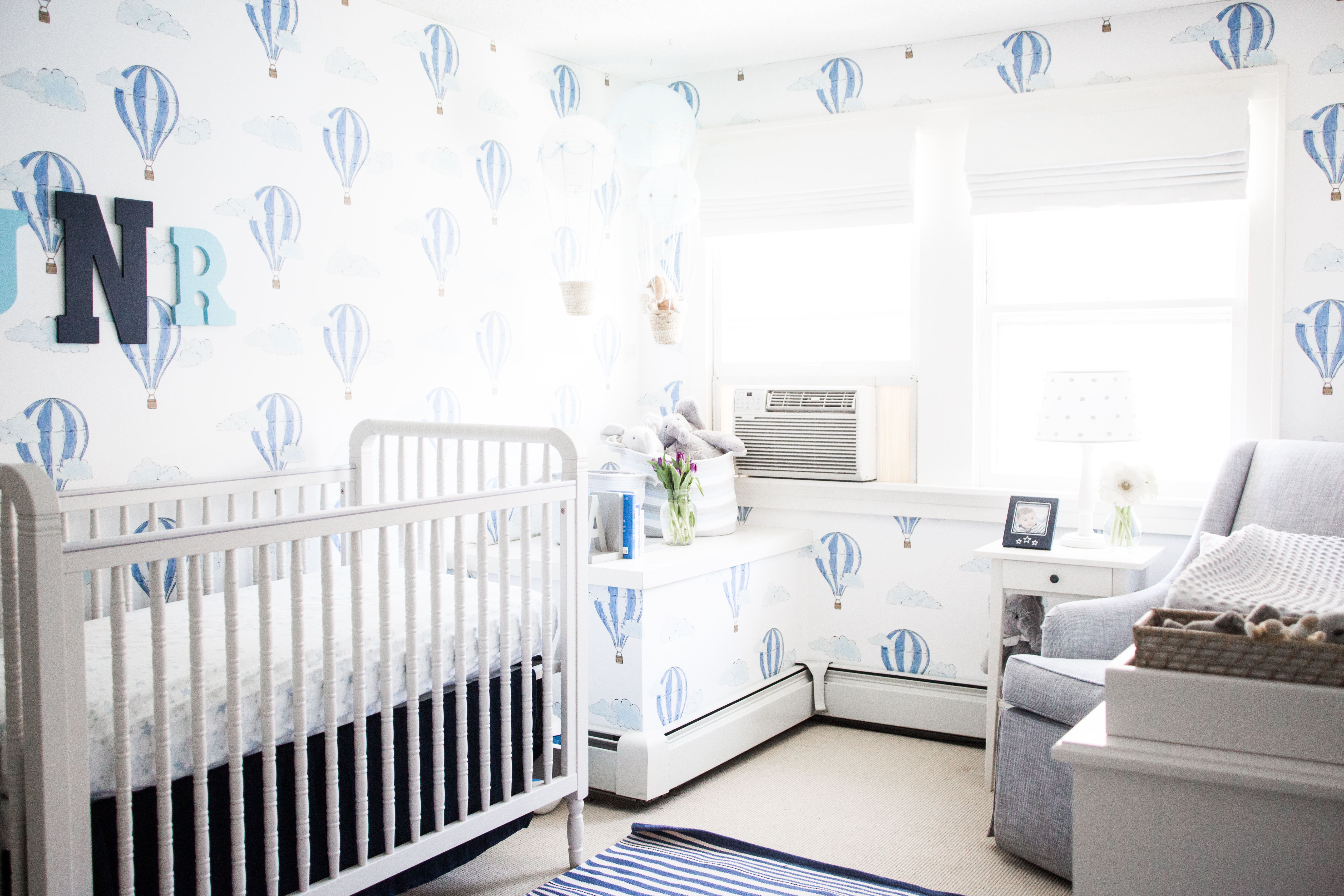 Up Up and Away: A Baby Boy’s Nursery