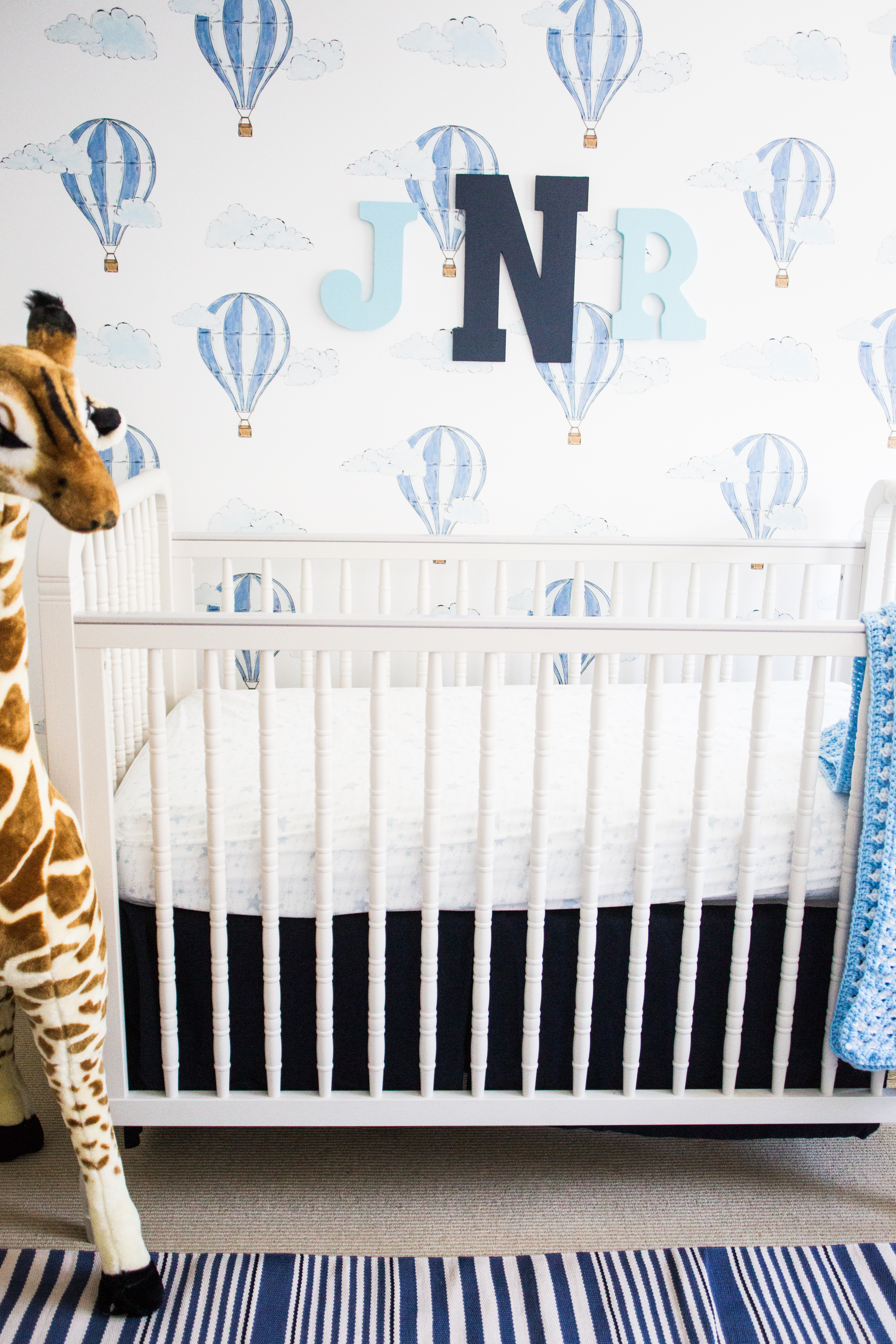 Up Up and Away: A Baby Boy’s Nursery | Bria Hammel Interiors