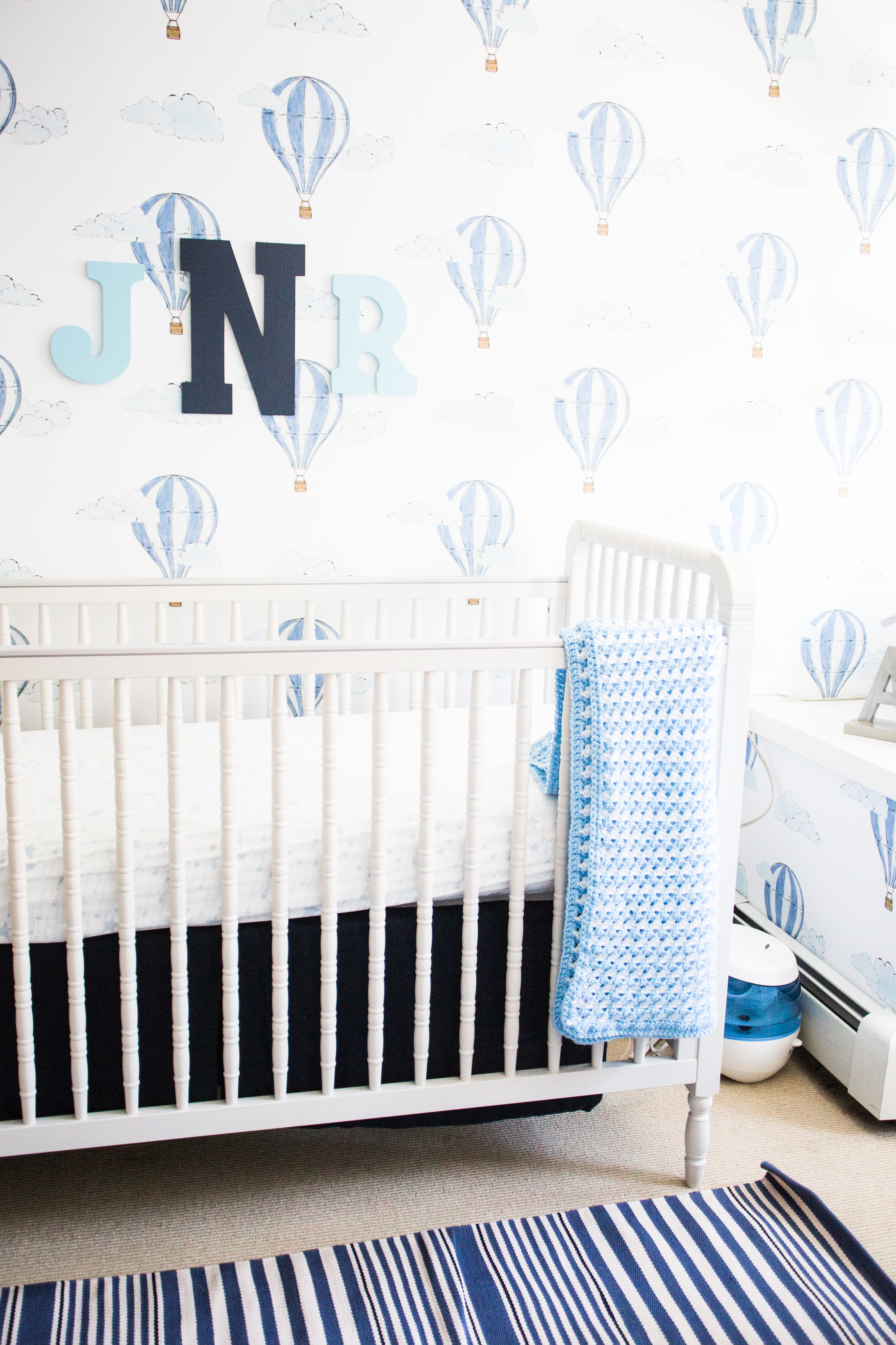 Up Up and Away: A Baby Boy’s Nursery | Bria Hammel Interiors