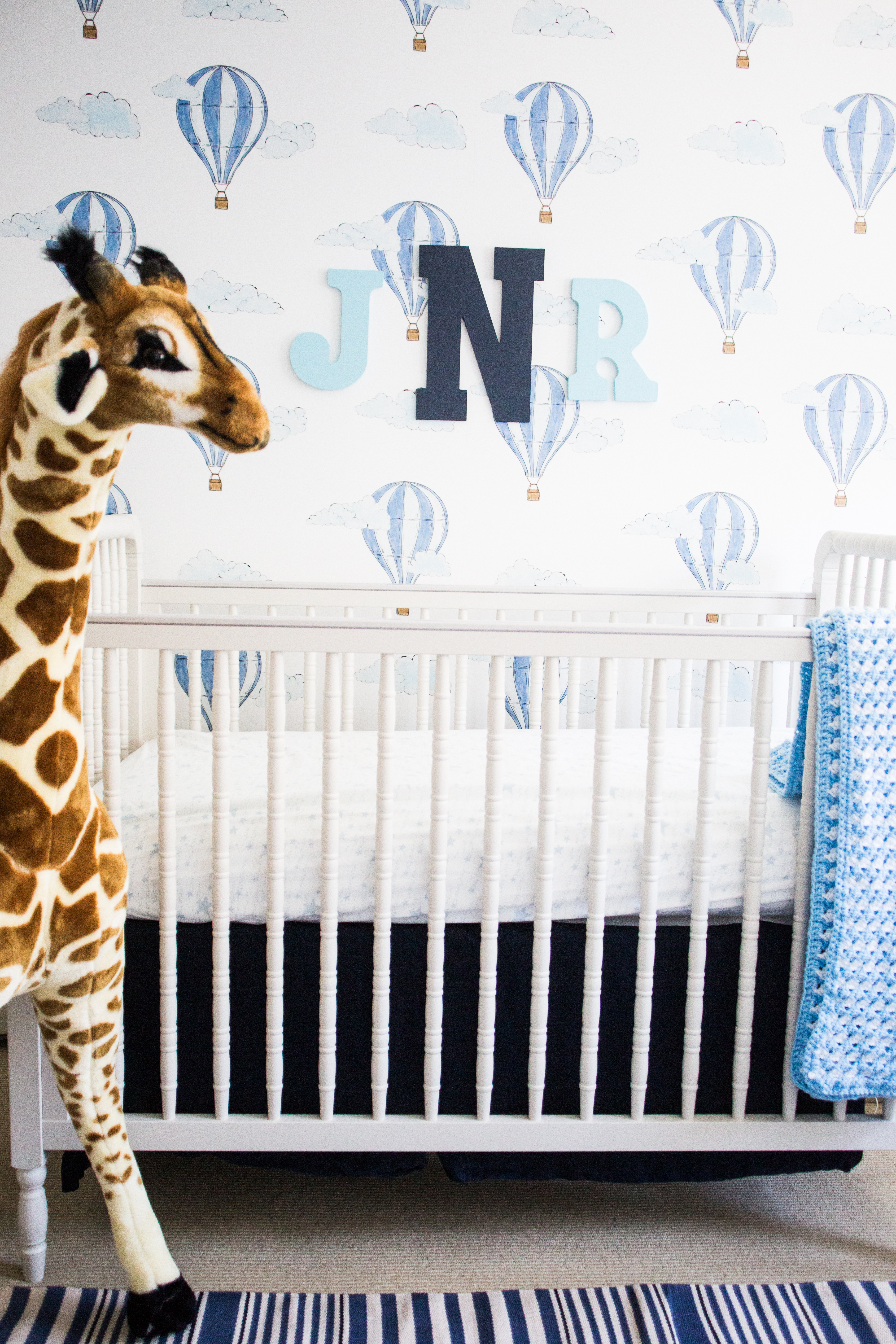 Up Up and Away: A Baby Boy’s Nursery | Bria Hammel Interiors