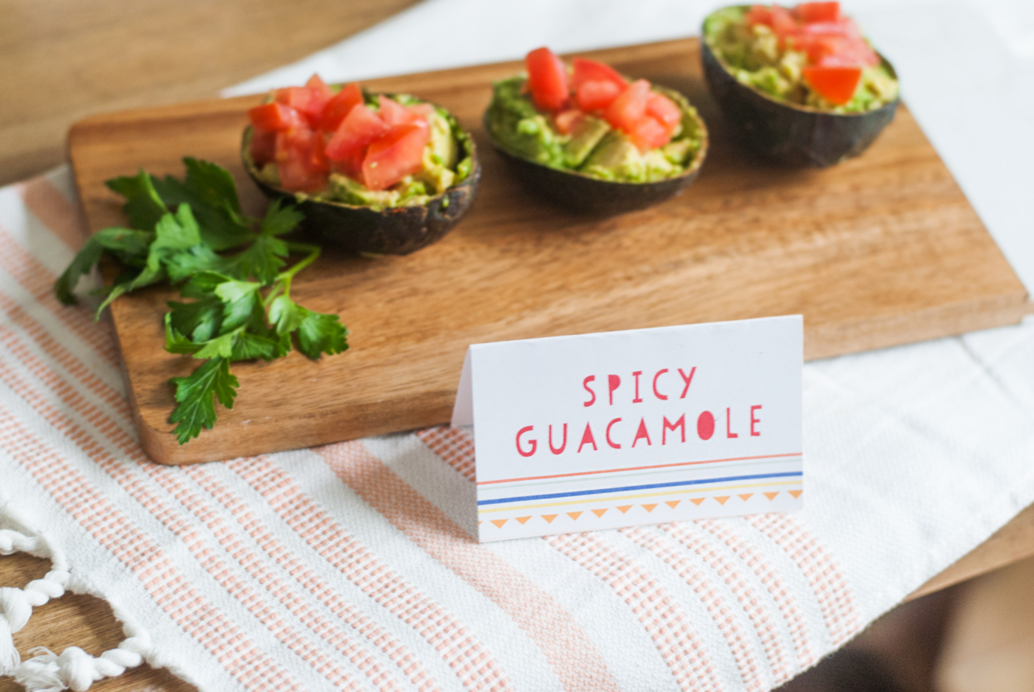 Guacamole Avocado Boats