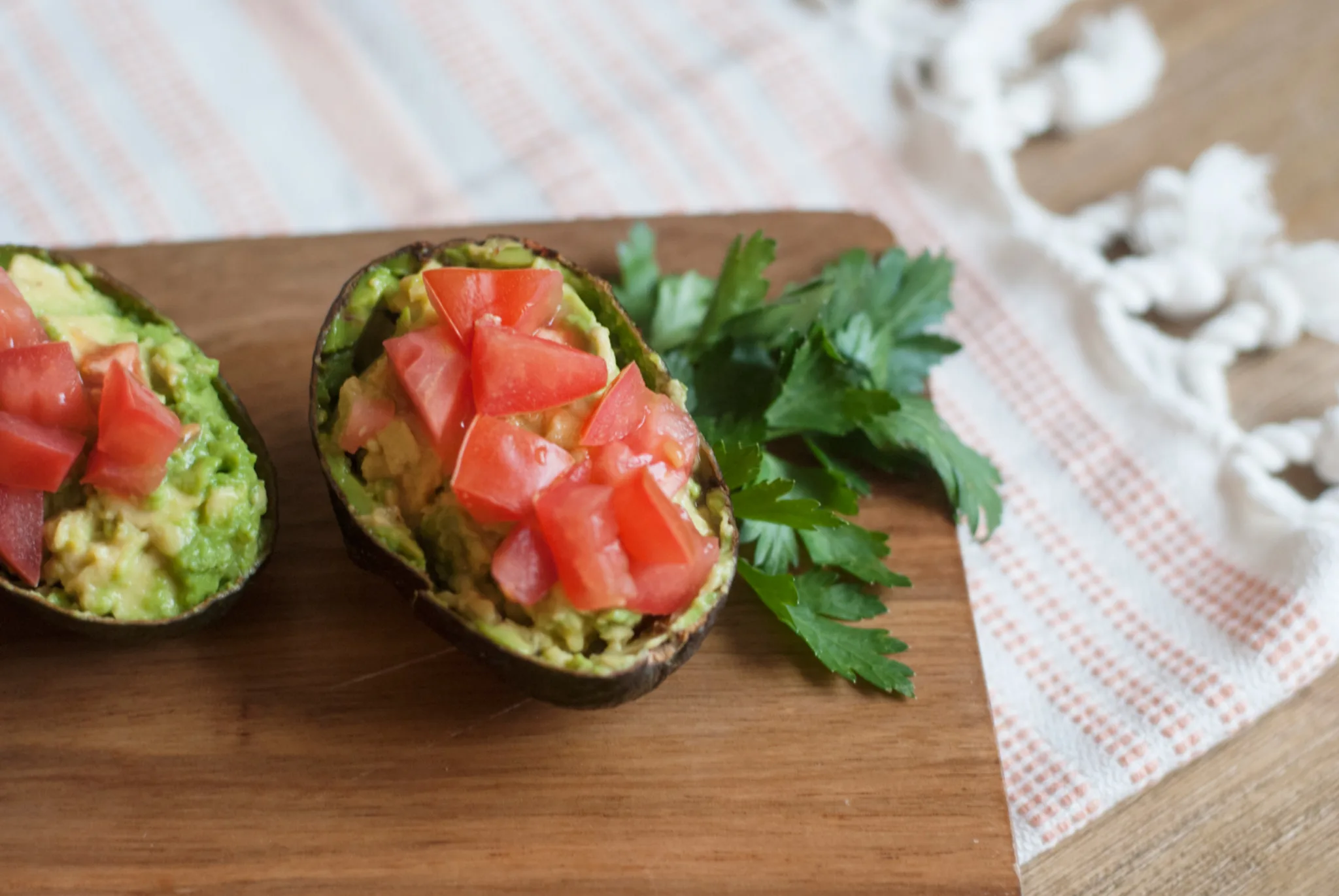 Guacamole Avocado Boats