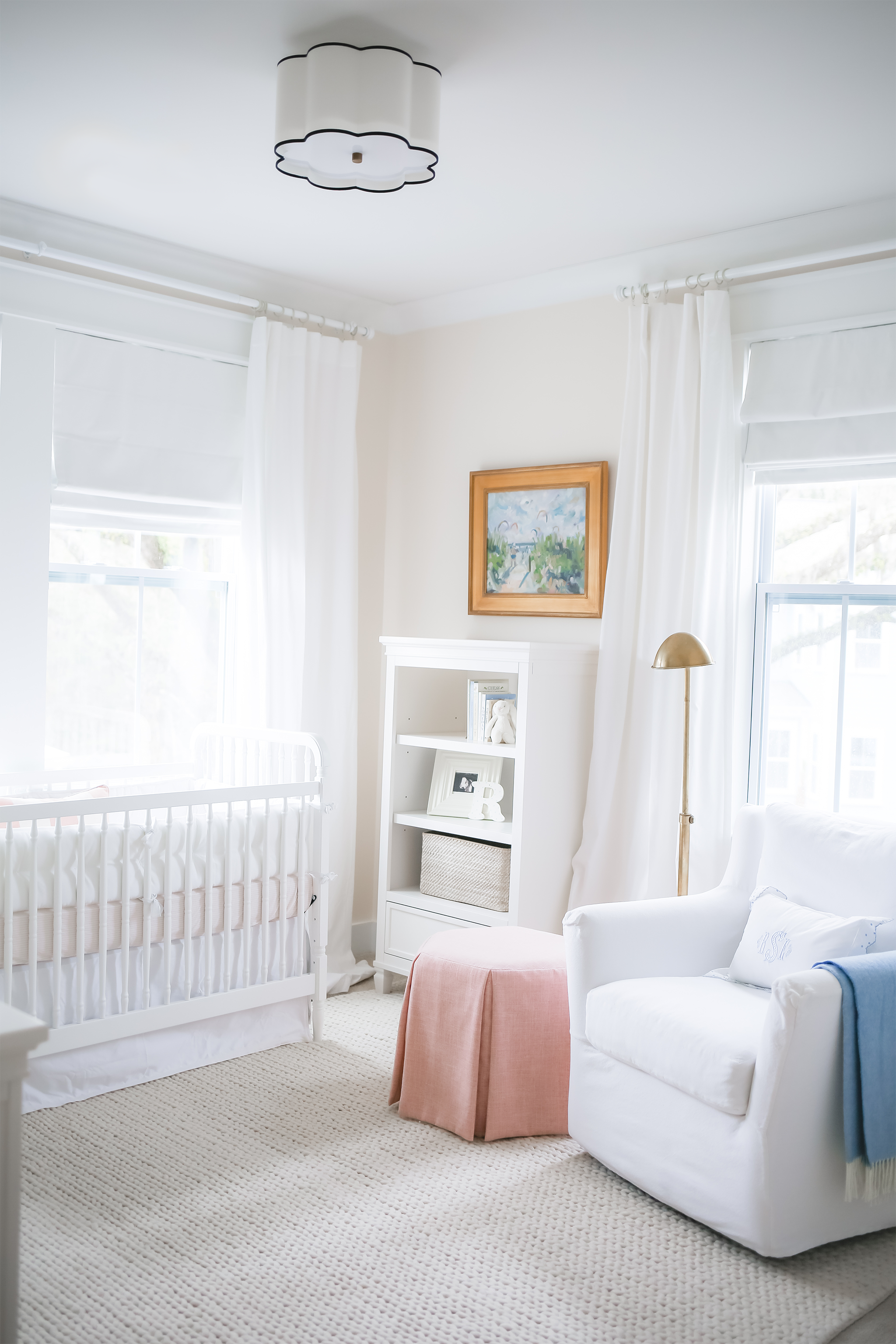 Holy City Chic Classic and Serene Girl's Nursery