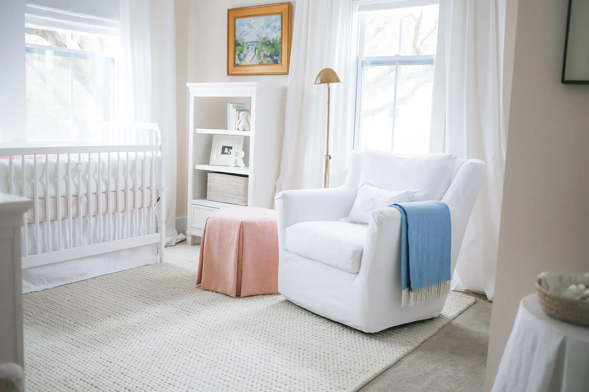 Holy City Chic Classic and Serene Girl's Nursery