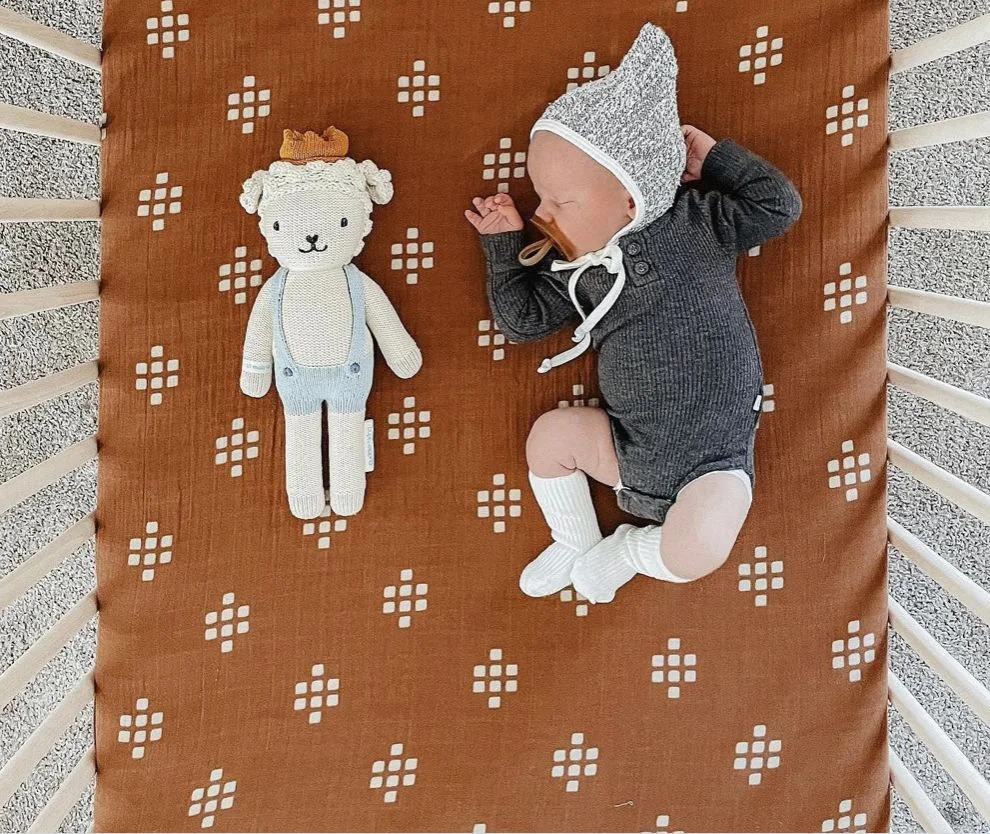 Chestnut Textiles Muslin Crib Sheet