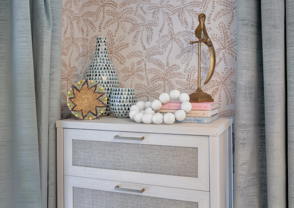 Dresser Top in Girl's Nursery