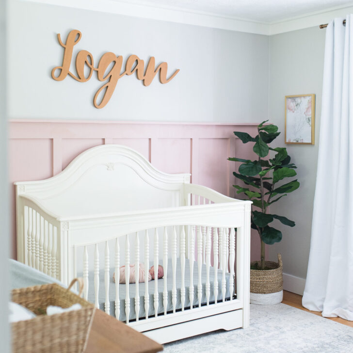 Pink and Gray Nursery 