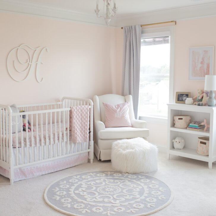 A Blush Pink Nursery for Hannah