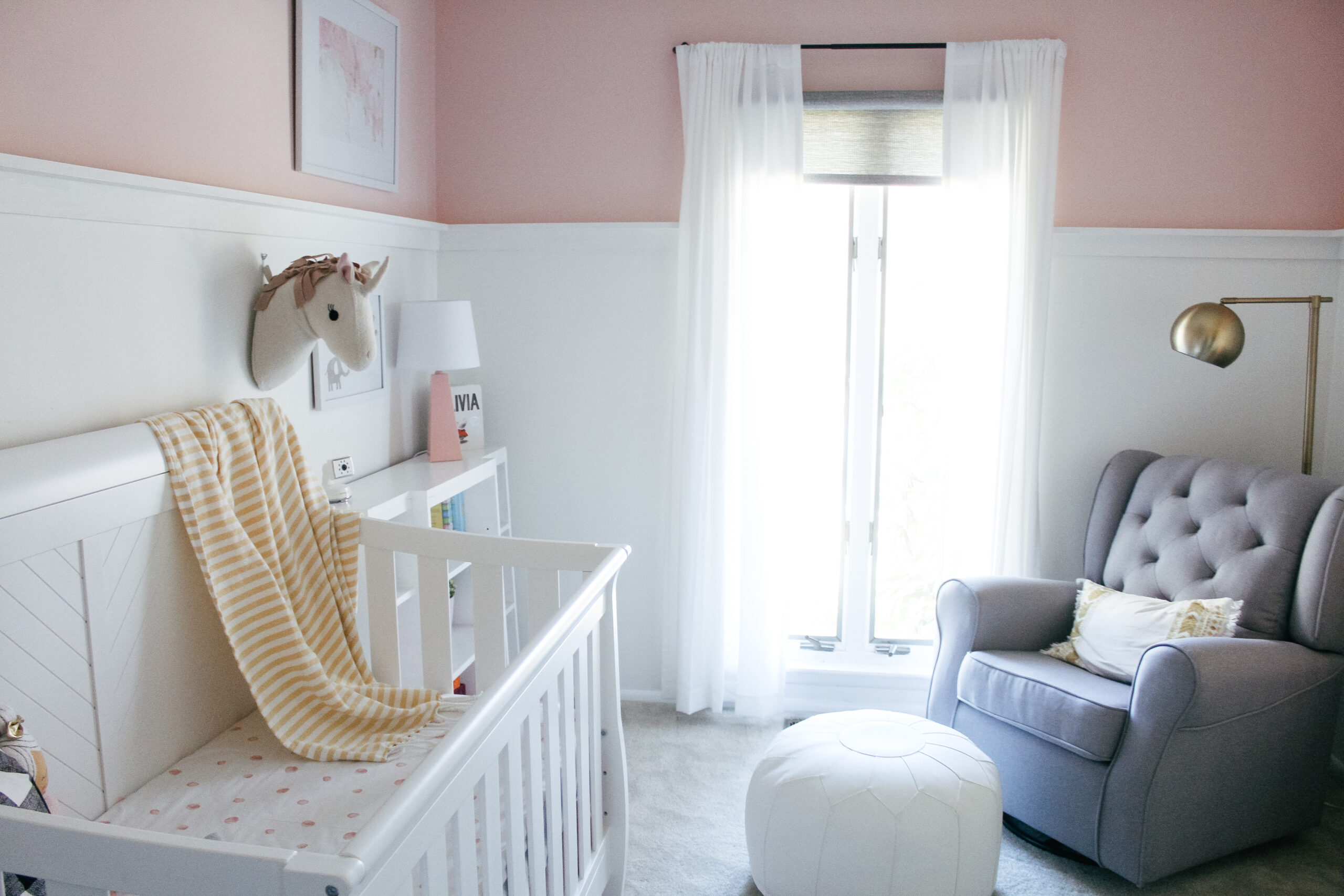 Millennial Pink Nursery 