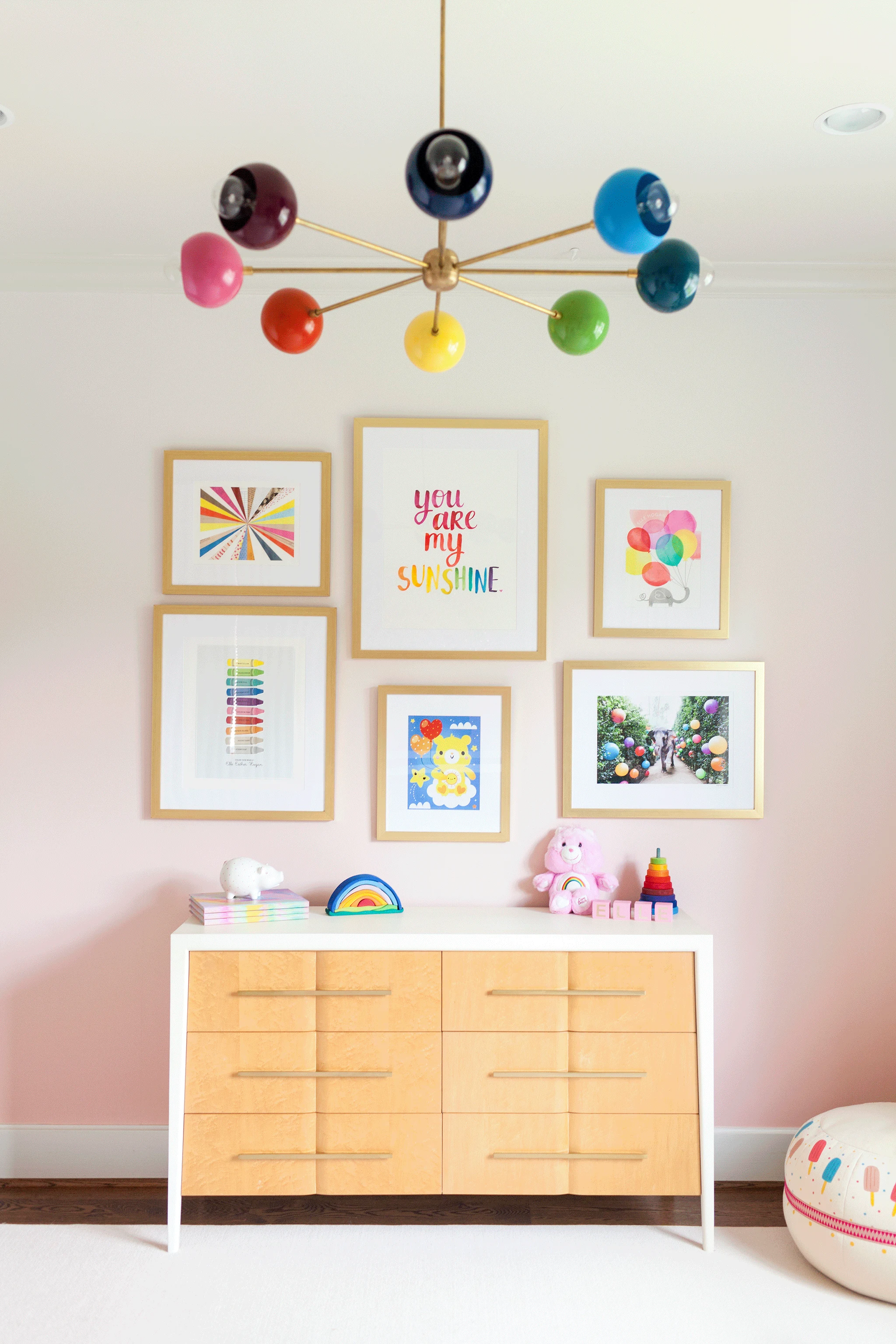 Rainbow Colorful Nursery