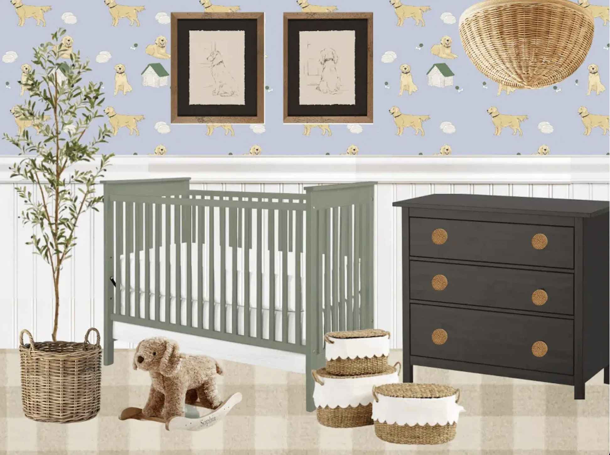 Nursery Design Board