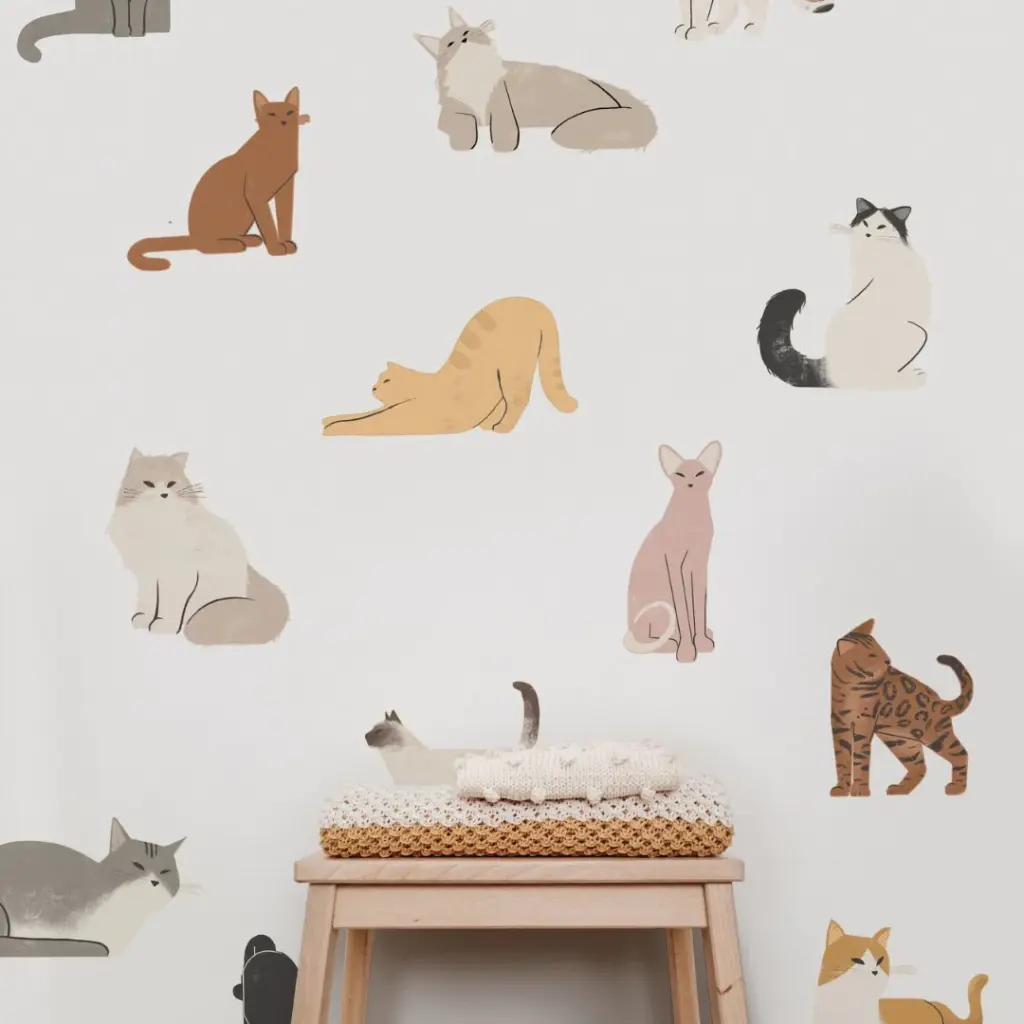 Cat Wall Decals